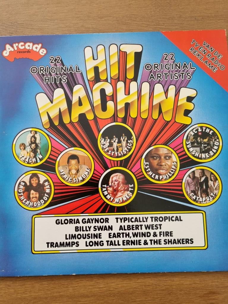 Hit machine lp, Ophalen of Verzenden, Gebruikt, Overige formaten, Pop