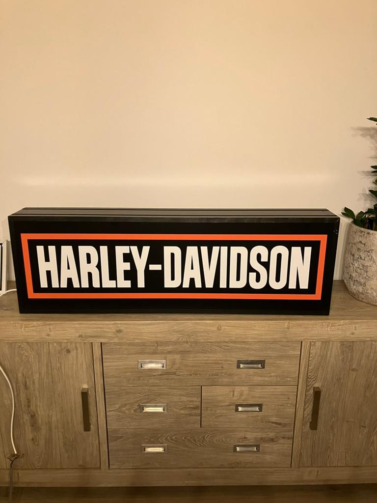 Lichtbak Harley Dacidson, Ophalen of Verzenden, Zo goed als nieuw, Lichtbak of (neon) lamp