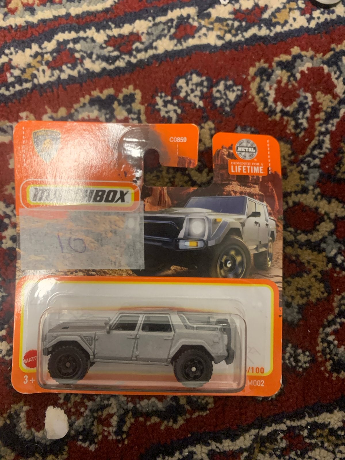 Matchbox Lamborghini LM002 - Nieuw in verpakking, Ophalen of Verzenden, Nieuw, Overige typen