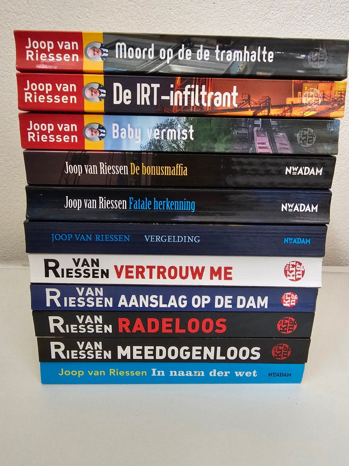 11x Joop van Riessen, Ophalen of Verzenden, Gelezen, Joop van Riessen