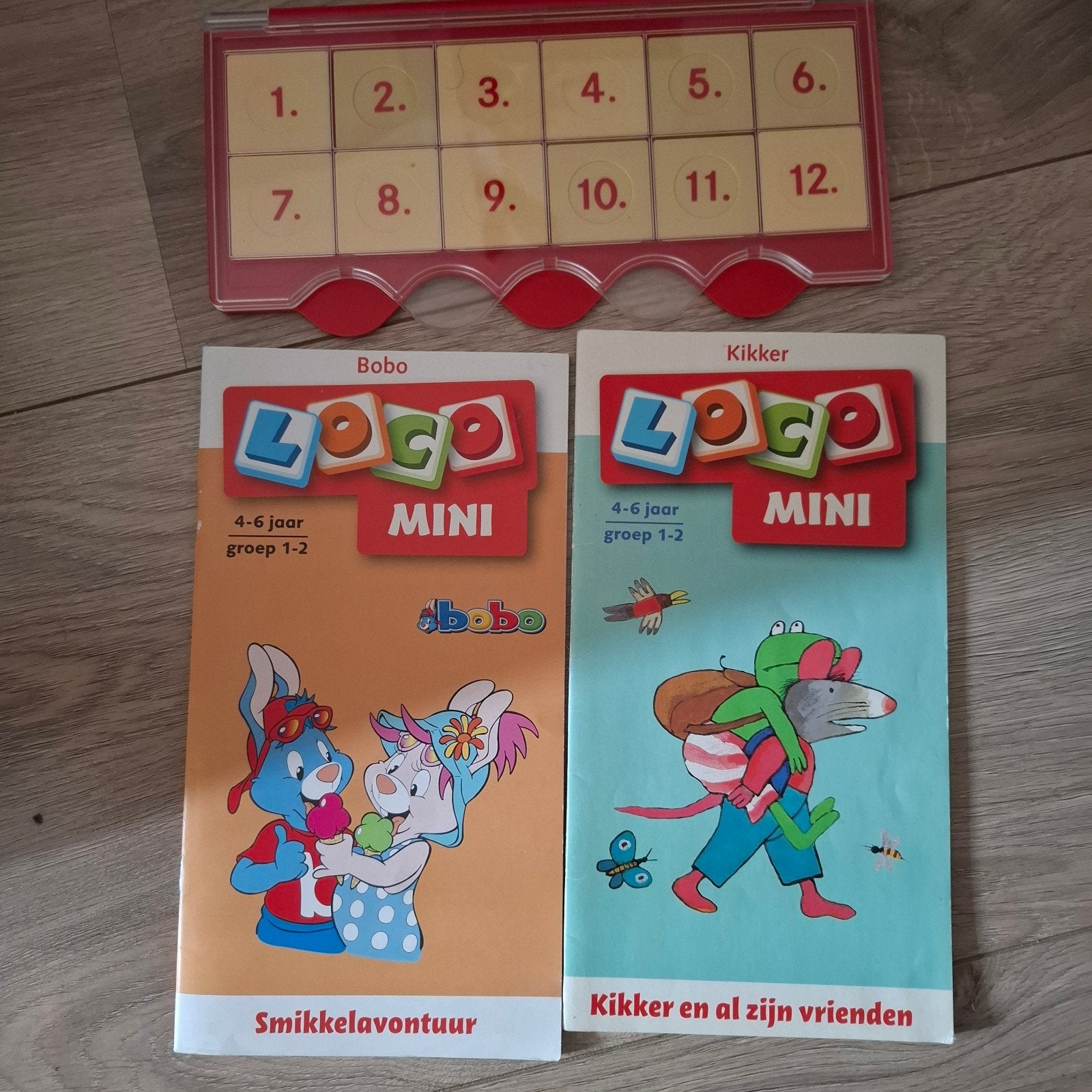Loco Mini set met 2 boekjes: Bobo en Kikker, Kinderen en Baby's, Speelgoed | Educatief en Creatief, Ophalen, Gebruikt, Taal en Lezen