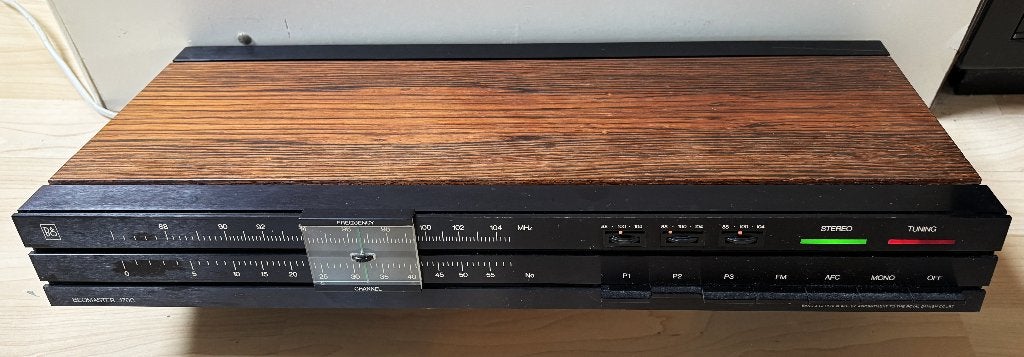 Bang en Olufsen tuner type beomaster 1700, Ophalen, Refurbished