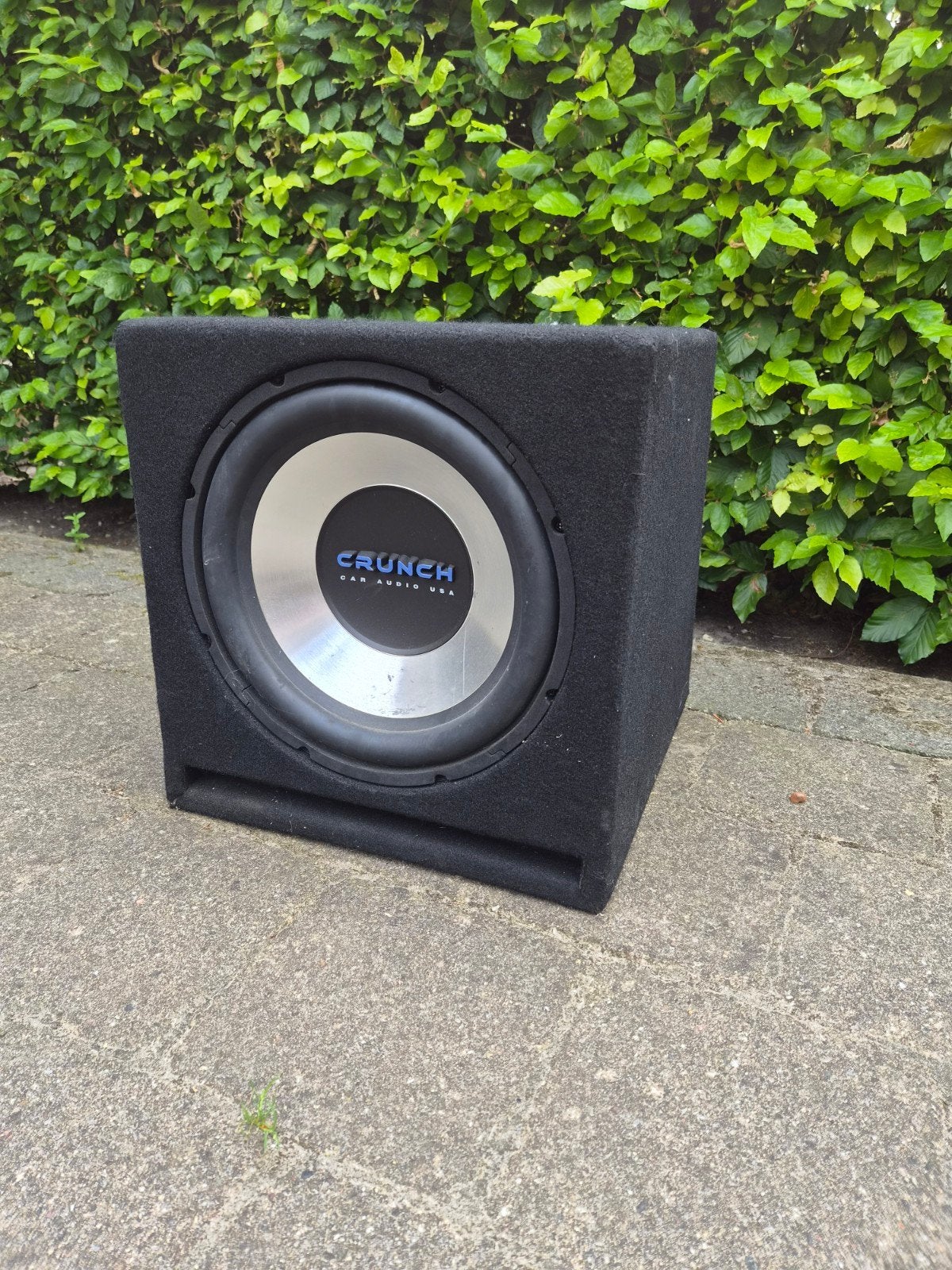 Crunch GPX350 Subwoofer met Pioneer GM-A3702 Versterker, Ophalen of Verzenden