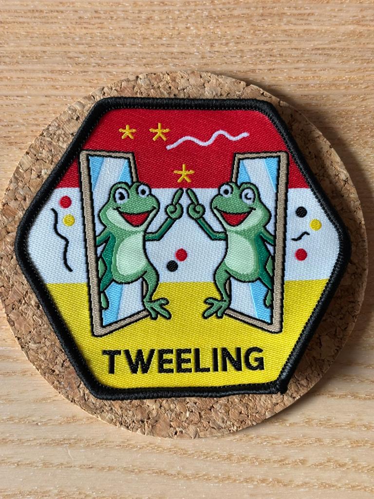 Oeteldonk embleem 57, Verzenden, Zo goed als nieuw