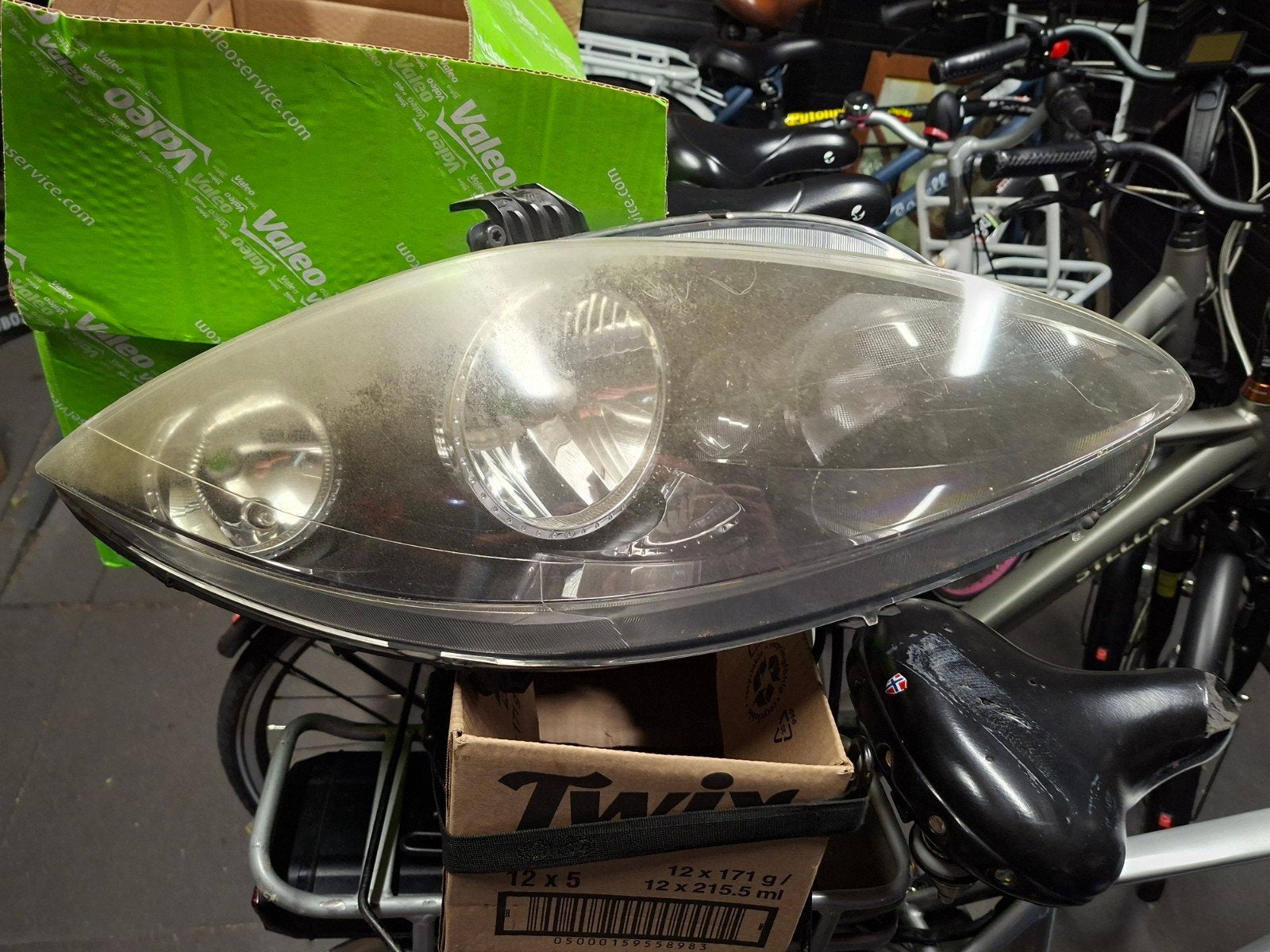 Originele Valeo Seat Altea koplampen Links/Rechts, Auto-onderdelen, Ophalen, Gebruikt, Seat