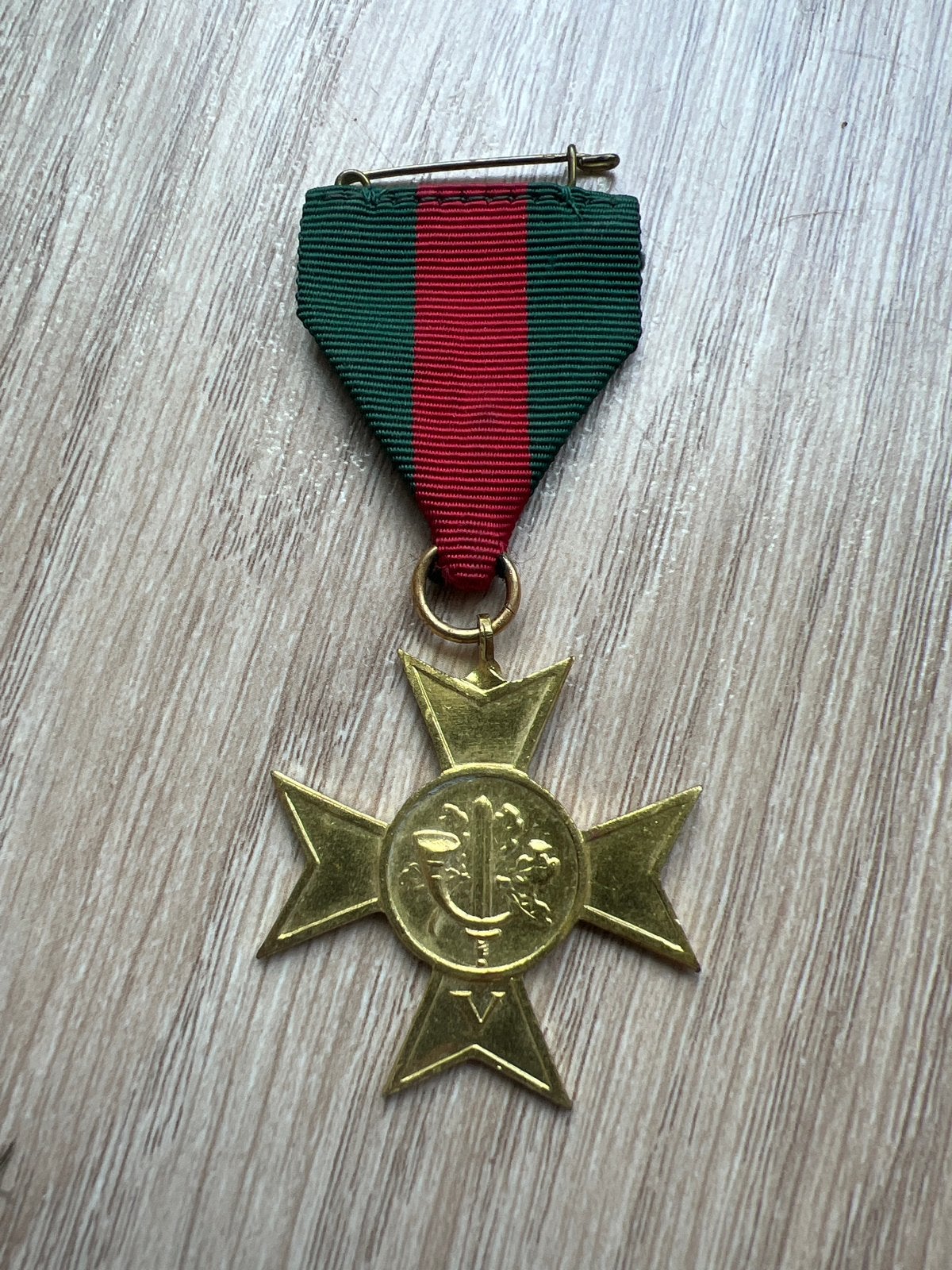 Medaille Regiment Limburgse Jagers, Ophalen of Verzenden, Overige soorten, Nederland, Lintje, Medaille of Wings