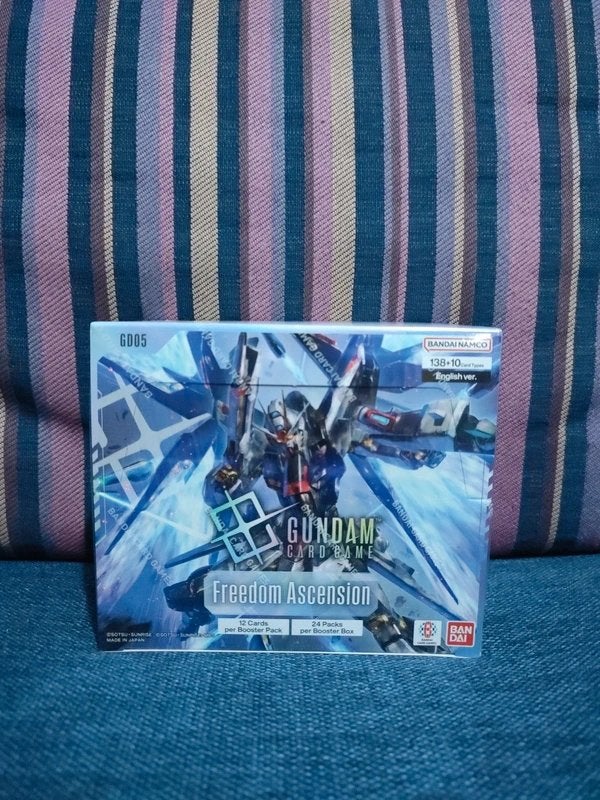 Gundam Card Game Freedom Ascension Boosterbox (Engels), Ophalen of Verzenden, Nieuw, Boosterbox