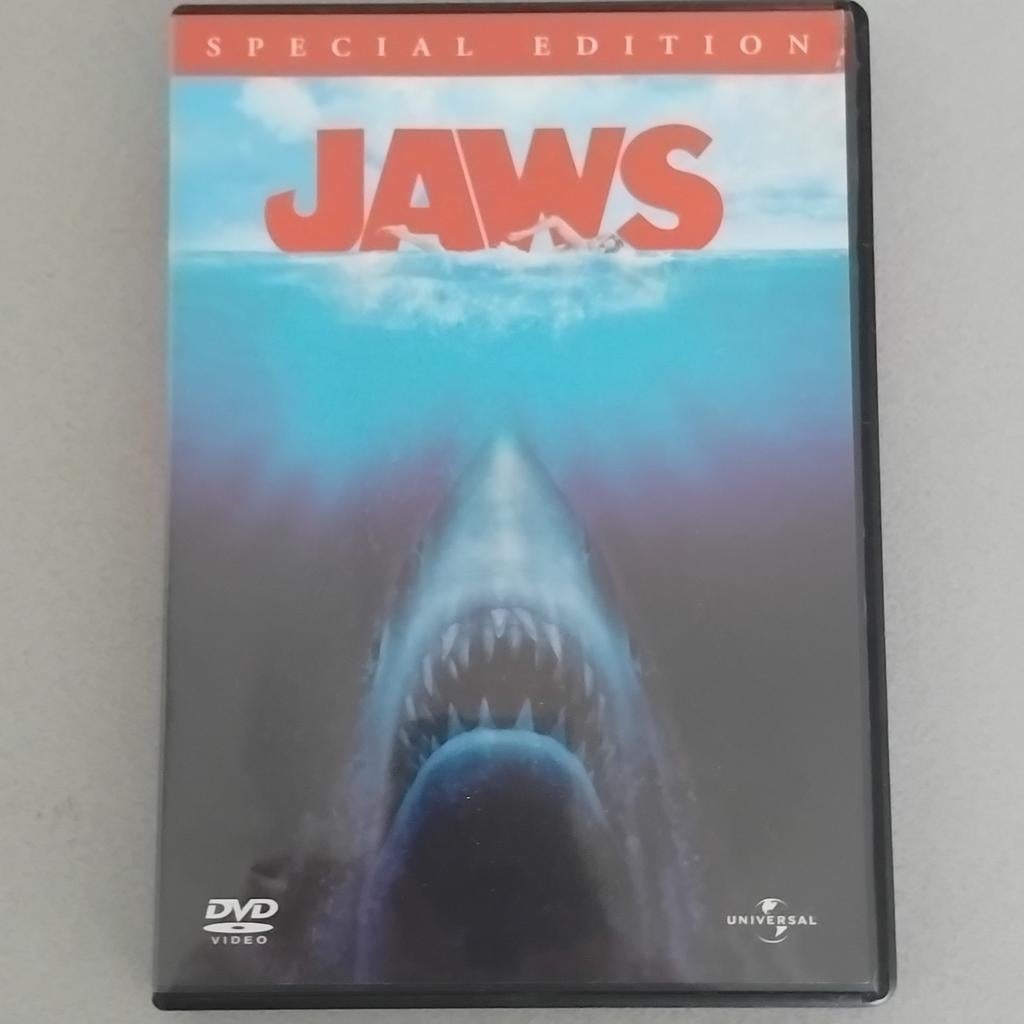 Jaws (1980) Steven Spielberg dvd, Cd's en Dvd's, Dvd's | Horror, Vanaf 16 jaar, Ophalen of Verzenden, Zo goed als nieuw