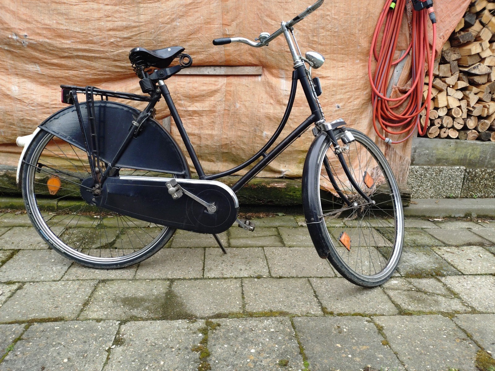 Gazelle klassiek toer oldtimer, Ophalen