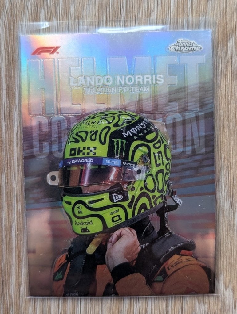 Topp chrome f1 lando norris helmet, Verzamelen, Automerken, Motoren en Formule 1, Ophalen of Verzenden, Nieuw, Formule 1