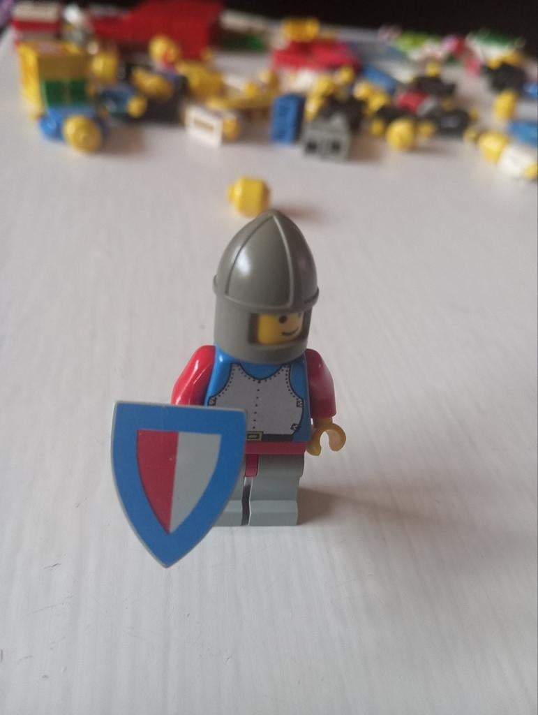 Lego Ridder Minifiguur met Helm, Ophalen of Verzenden, Zo goed als nieuw, Losse stenen, Lego