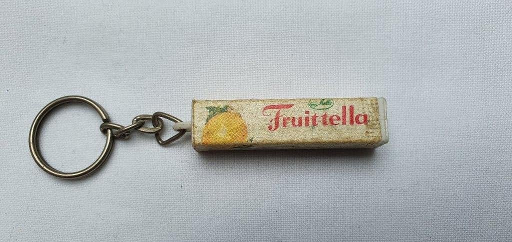 Oude Fruittella (Van Melle) Reclamesleutelhanger–Jaren 60/70, Ophalen of Verzenden, Gebruikt, Merk