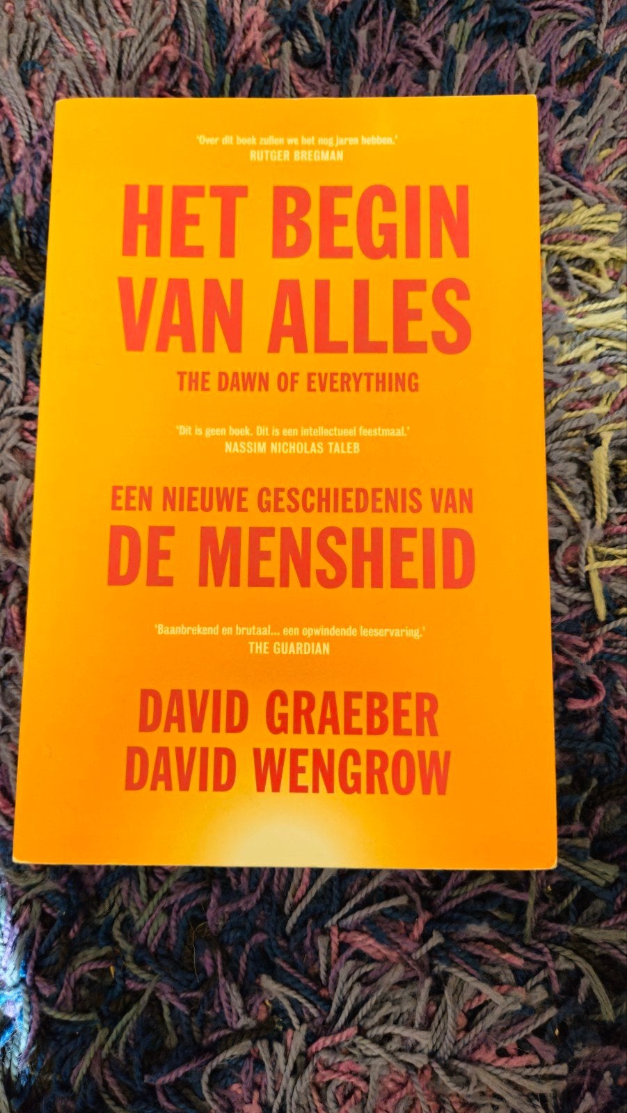 Het Begin Van Alles: Een Nieuwe Geschiedenis Van De Mensheid, Ophalen of Verzenden, 20e eeuw of later, Zo goed als nieuw, David Graeber, David Wengrow