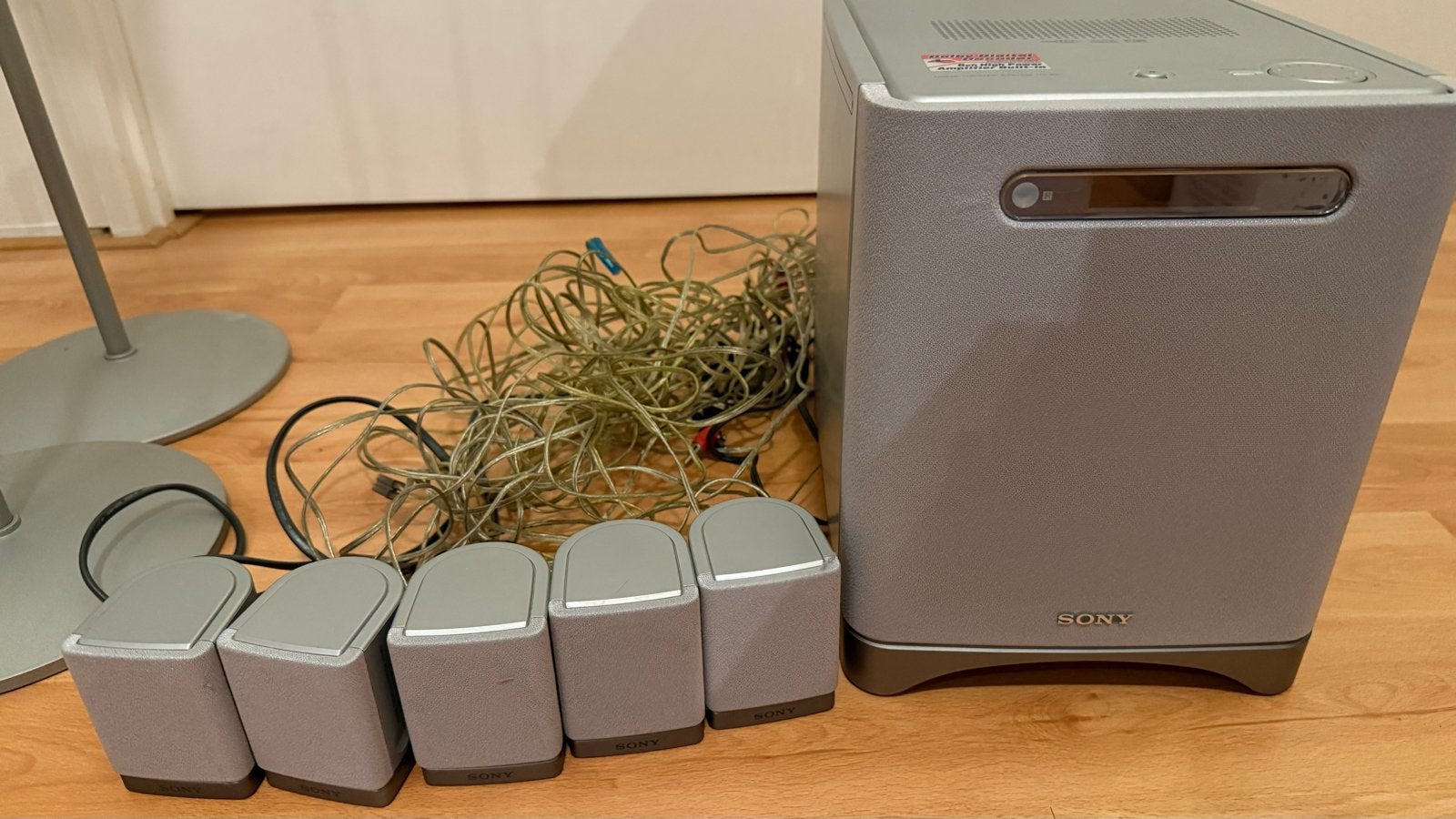 Sony HT-BE1 SA-WBE1 home cinema actieve sub & speakers, Ophalen, Gebruikt, Microset, Sony