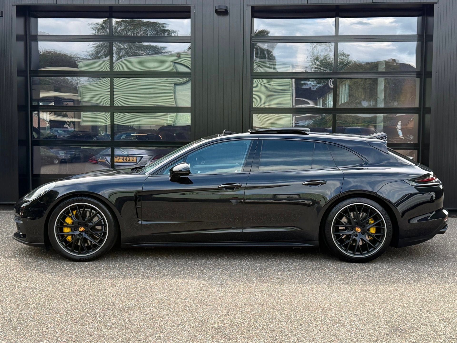 Porsche Panamera Sport Turismo 3.0 4 Pano LED Camera Bose, Auto's, Dealer onderhouden, Gebruikt, 2995 cc, Zwart