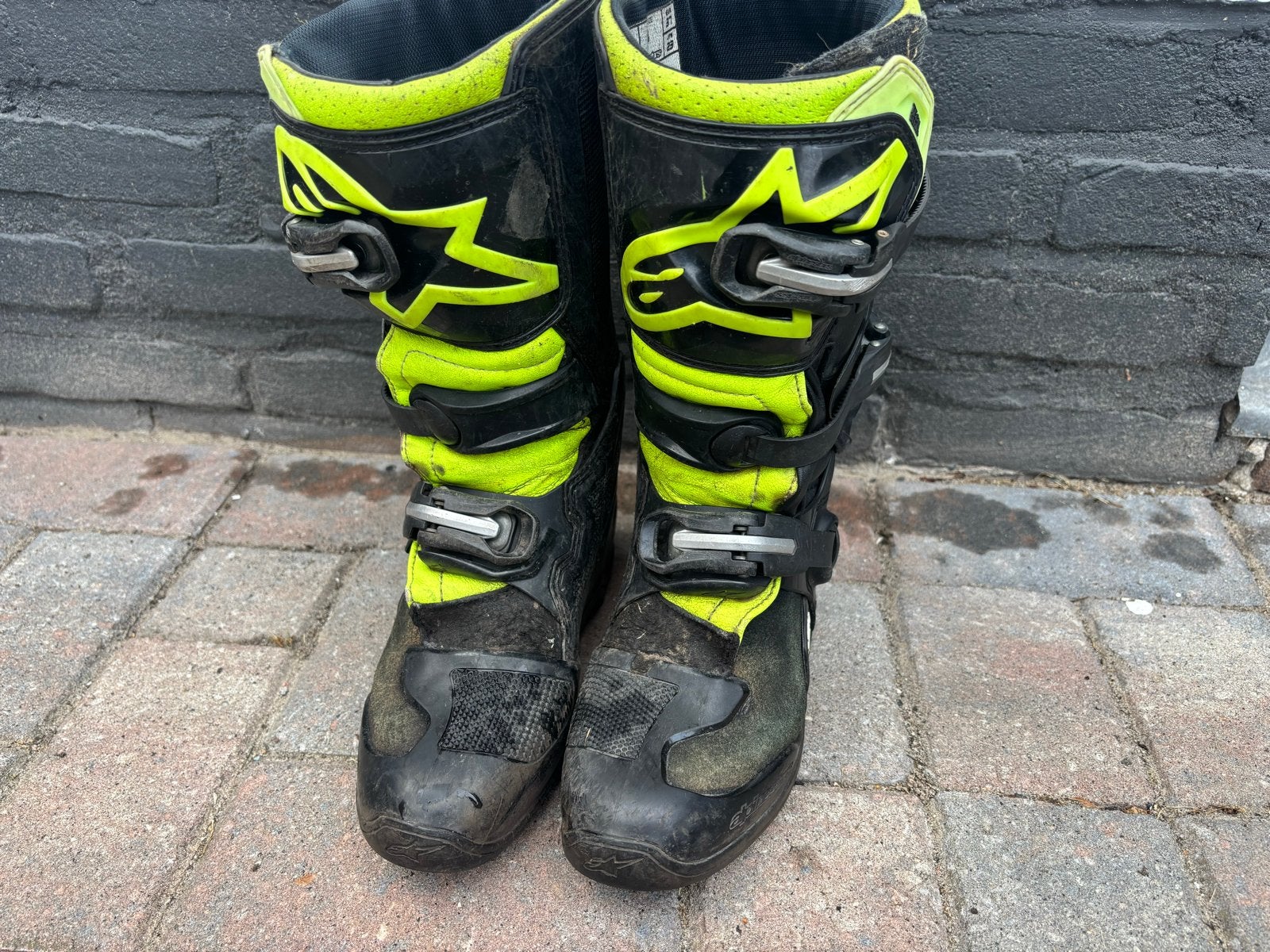 Alpinestars Tech 7 Croslaarzen - Maat 37, Motoren, Ophalen of Verzenden, Tweedehands, Heren, Laarzen