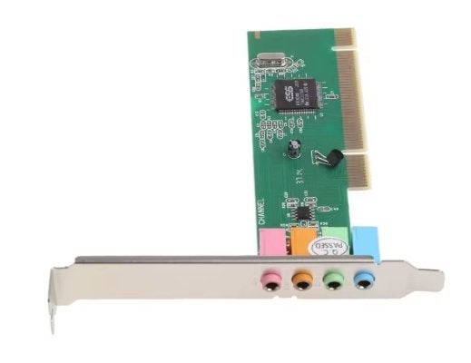 SVZ PCI Geluidskaart 4.1 8738 Stereo, Computers en Software, Geluidskaarten, Ophalen of Verzenden, Nieuw, Intern, EAF Netherlands