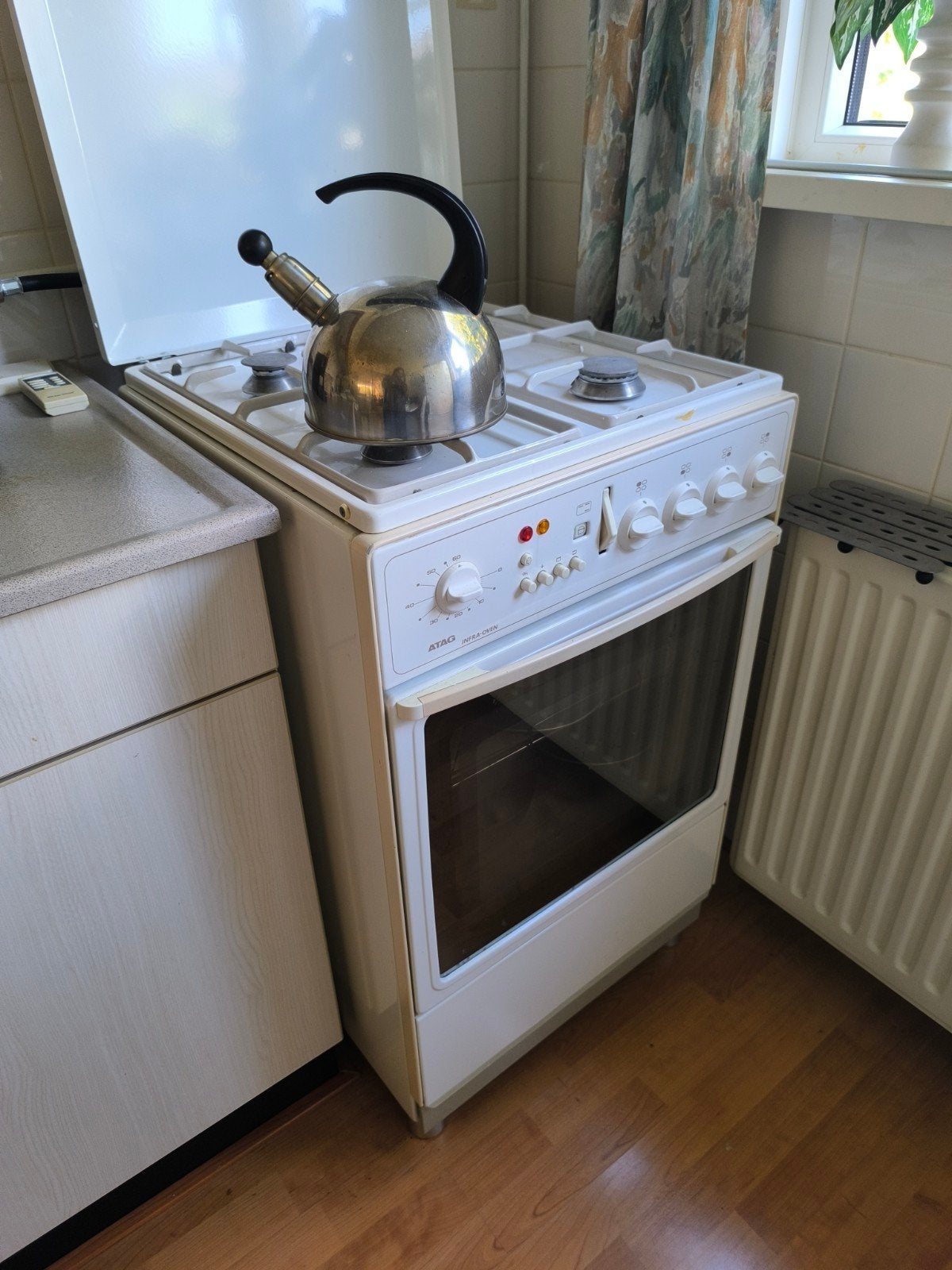 ATAG Infra Oven - Goed Functionerende Inbouw Oven, Ophalen of Verzenden, Gebruikt, 45 tot 60 cm, 4 kookzones