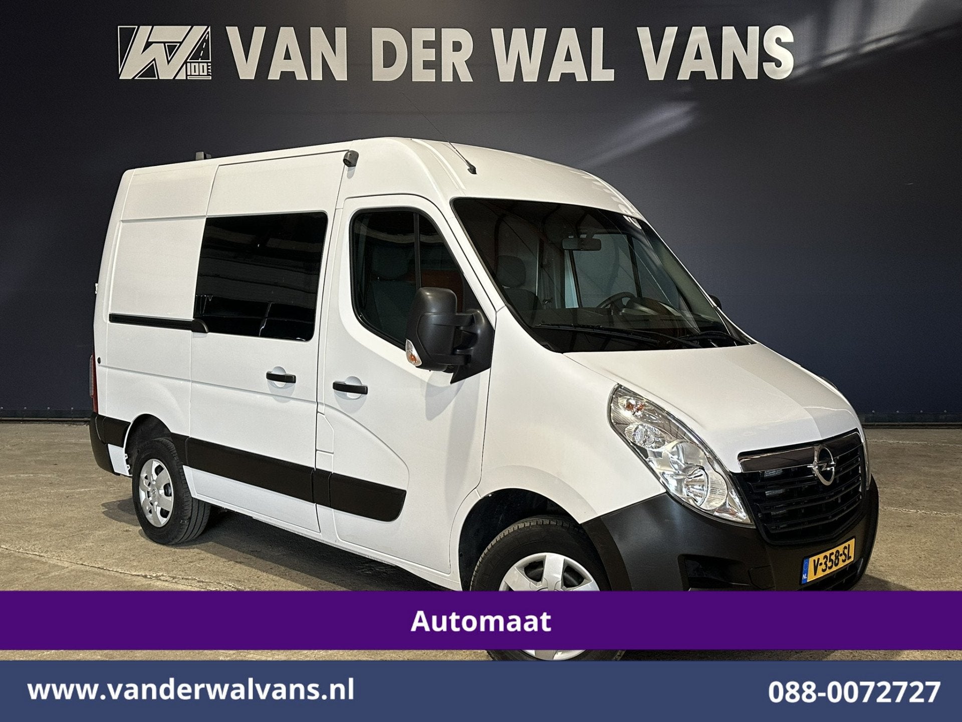 Opel Movano 2.3 CDTI 170pk Automaat L1H2 Inrichting Euro6 Ai, Auto's, Dealer onderhouden, Stof, Gebruikt, Euro 6