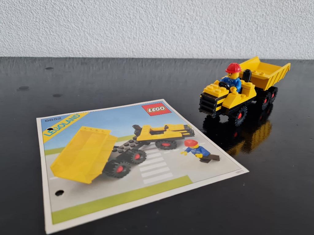 Lego Construction Truck 6652, Kinderen en Baby's, Gebruikt, Lego, Ophalen of Verzenden, LEGOLAND