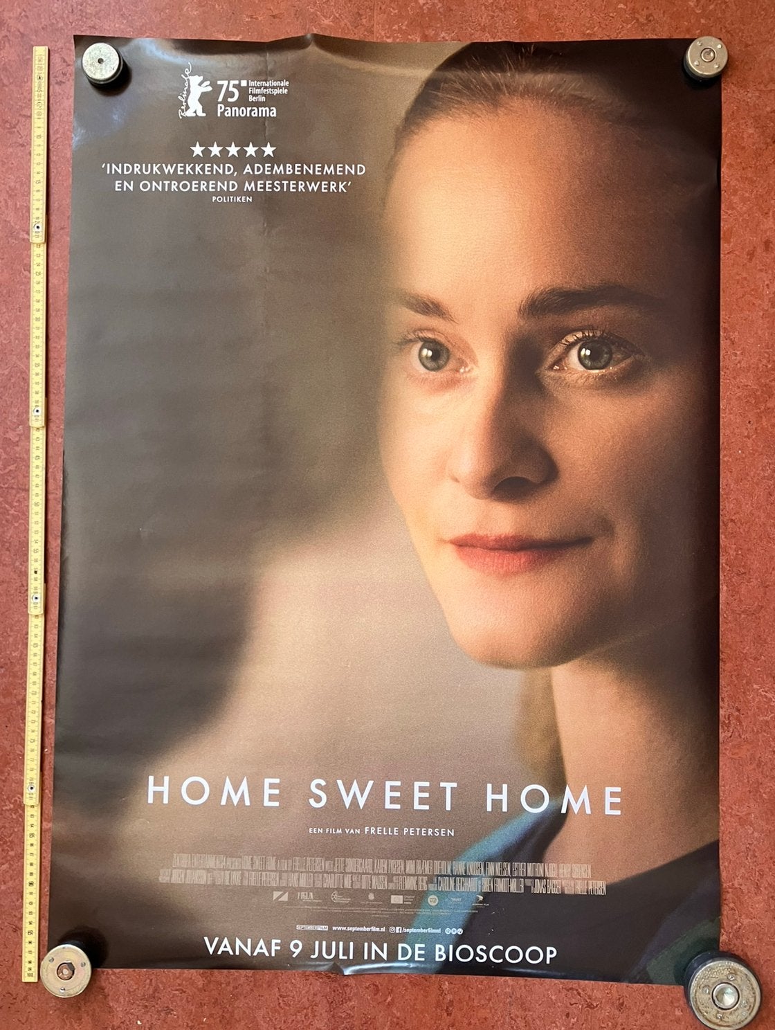 Originele filmposter Home Sweet Home ong 70x100 cm, Ophalen of Verzenden, Zo goed als nieuw, Deurposter of groter, Film en Tv
