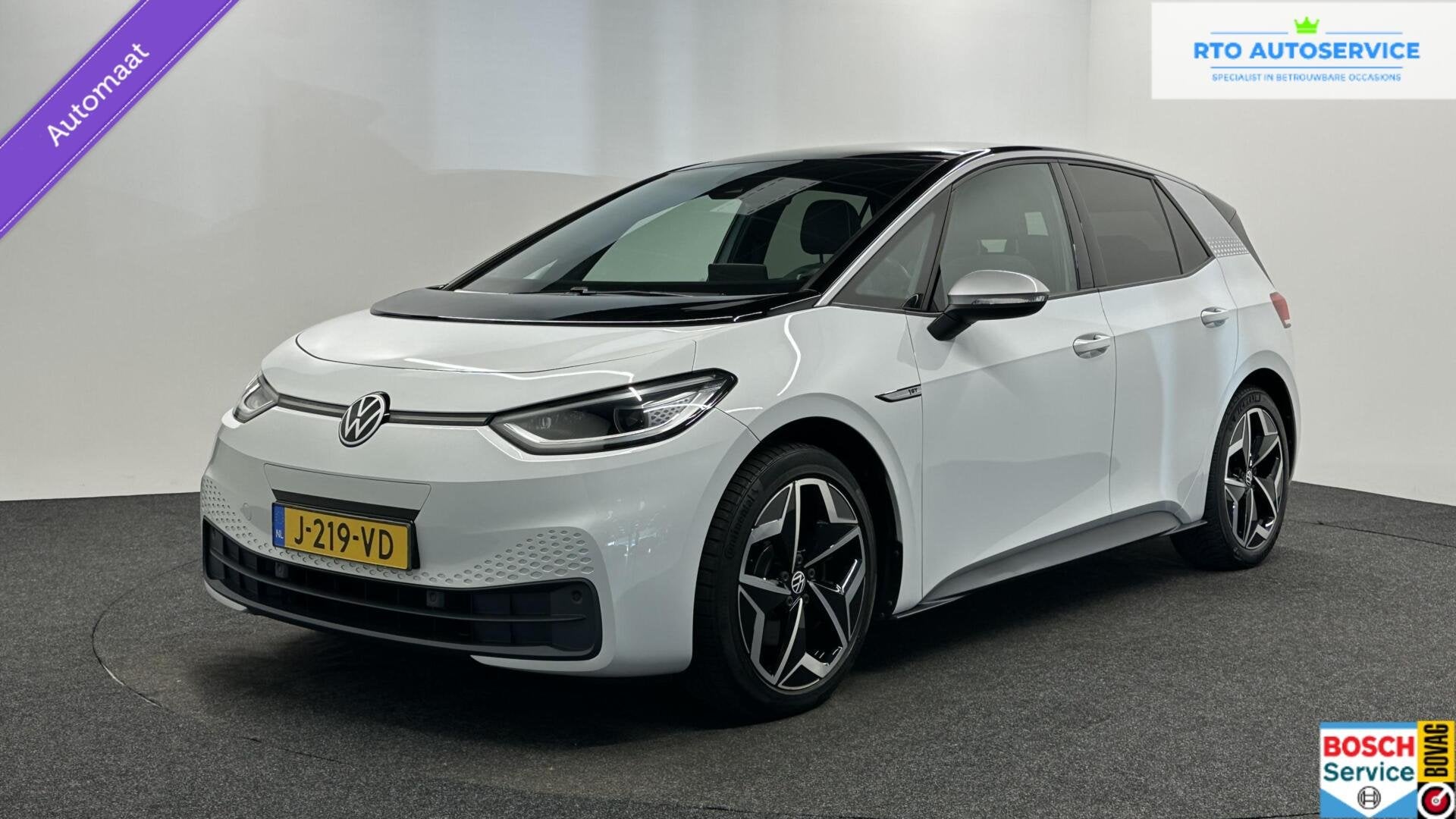 Volkswagen ID.3 First Plus 58 kWh|Carplay|Navi|Camera|ACC|EC, Auto's, Automaat, Met garantie (alle), ID.3, Wit