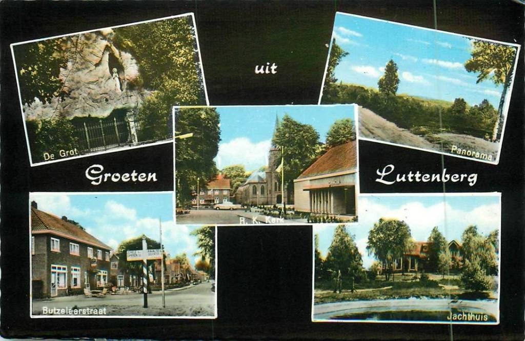 381-048-023 Luttenberg Groeten uit, Verzenden, Voor 1920, Overijssel