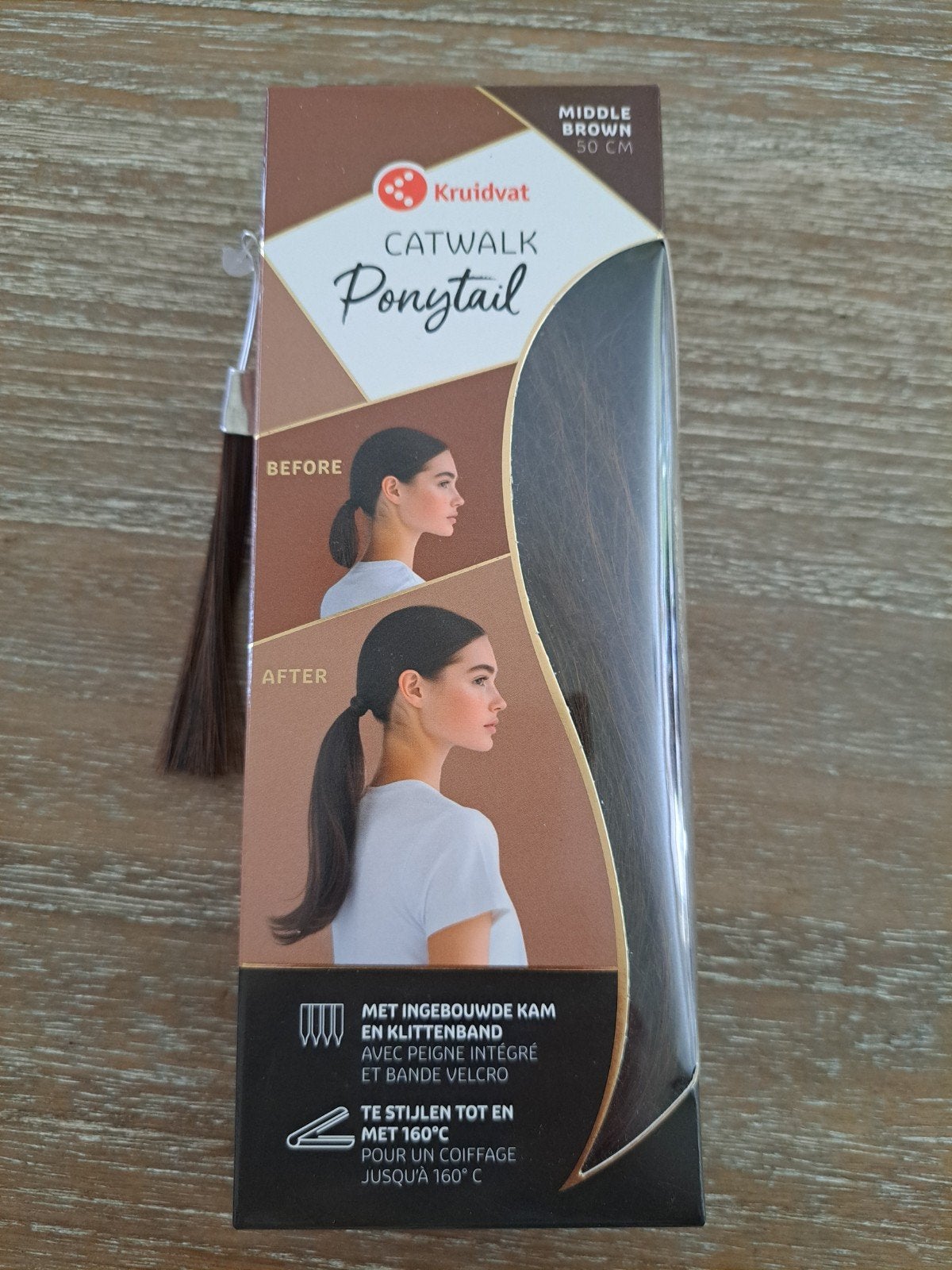 Ponytail Catwalk, Sieraden, Tassen en Uiterlijk, Uiterlijk | Haarverzorging, Ophalen of Verzenden, Zo goed als nieuw, Pruik of Haarverlenging