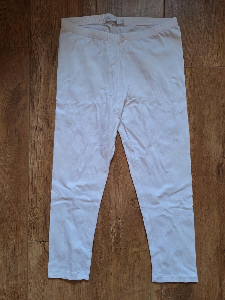 Witte capri legging Only M, Maat 38/40 (M), Only, Wit, Ophalen of Verzenden