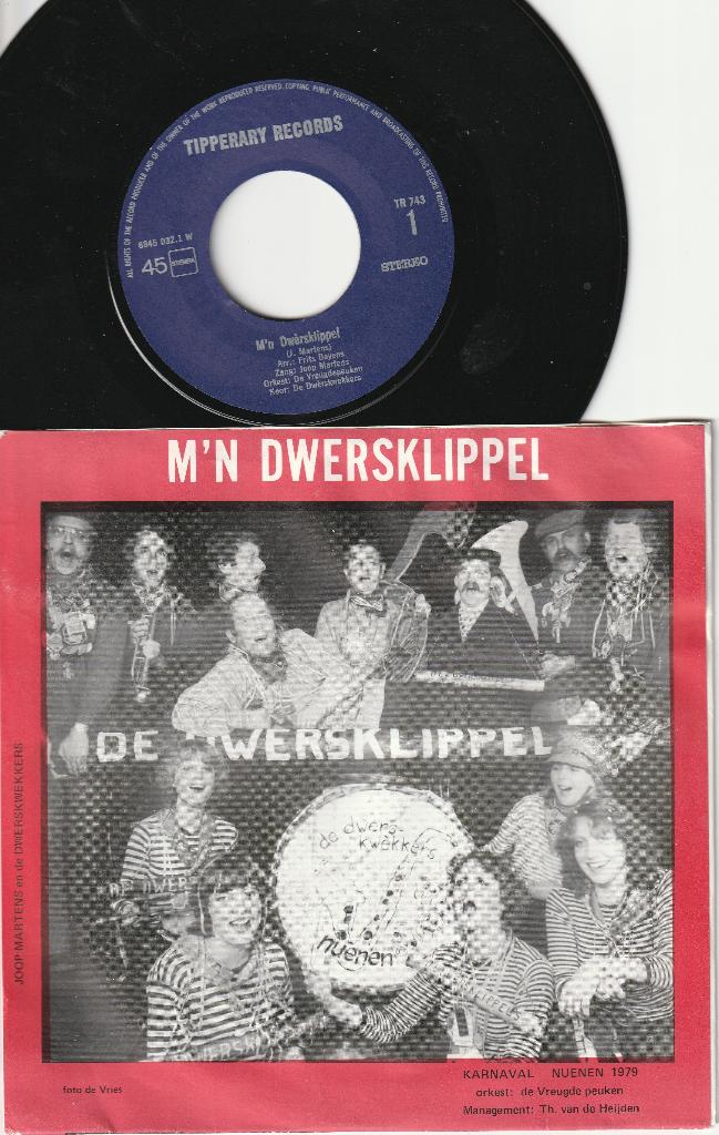 NUENEN [Dwèrsklippelgat] -M'n Dwersklippel karnaval 1979, Ophalen, Gelezen