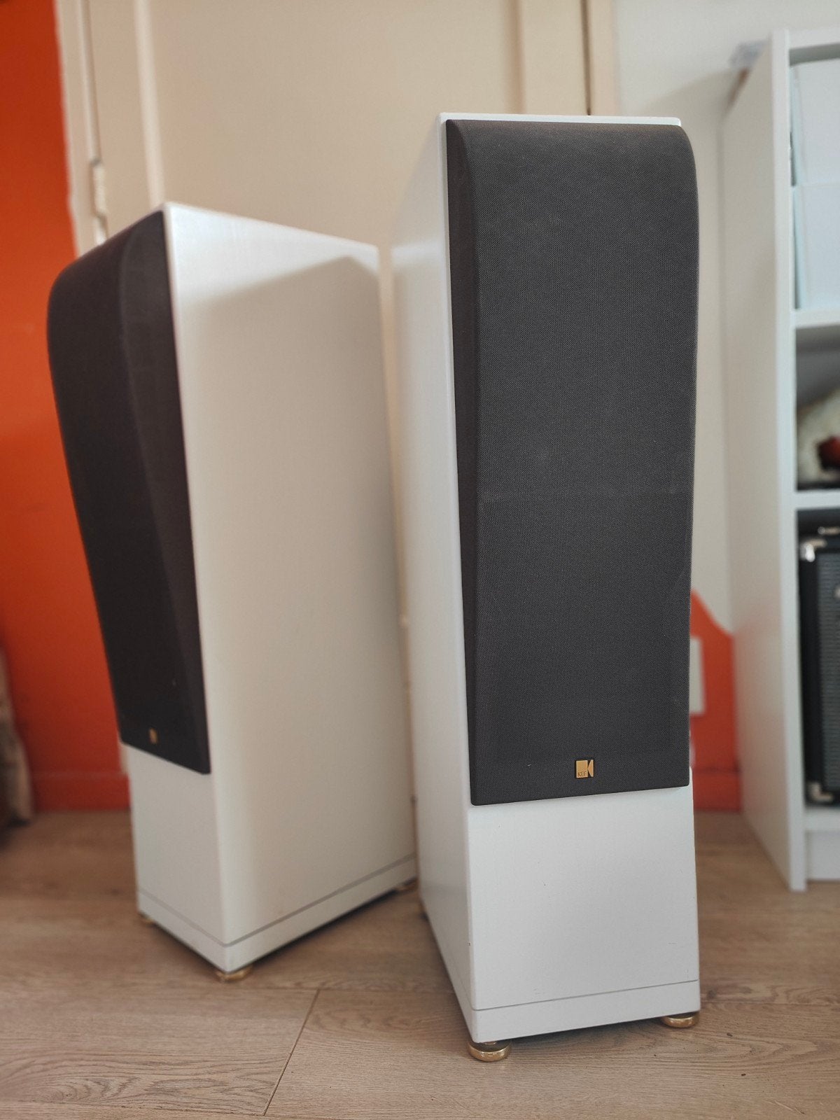 KEF Reference Series Model One (Uni-Q) + evt. Rotel RB-1070, Ophalen, Stereo speakers, 120 tot 150 watt, KEF