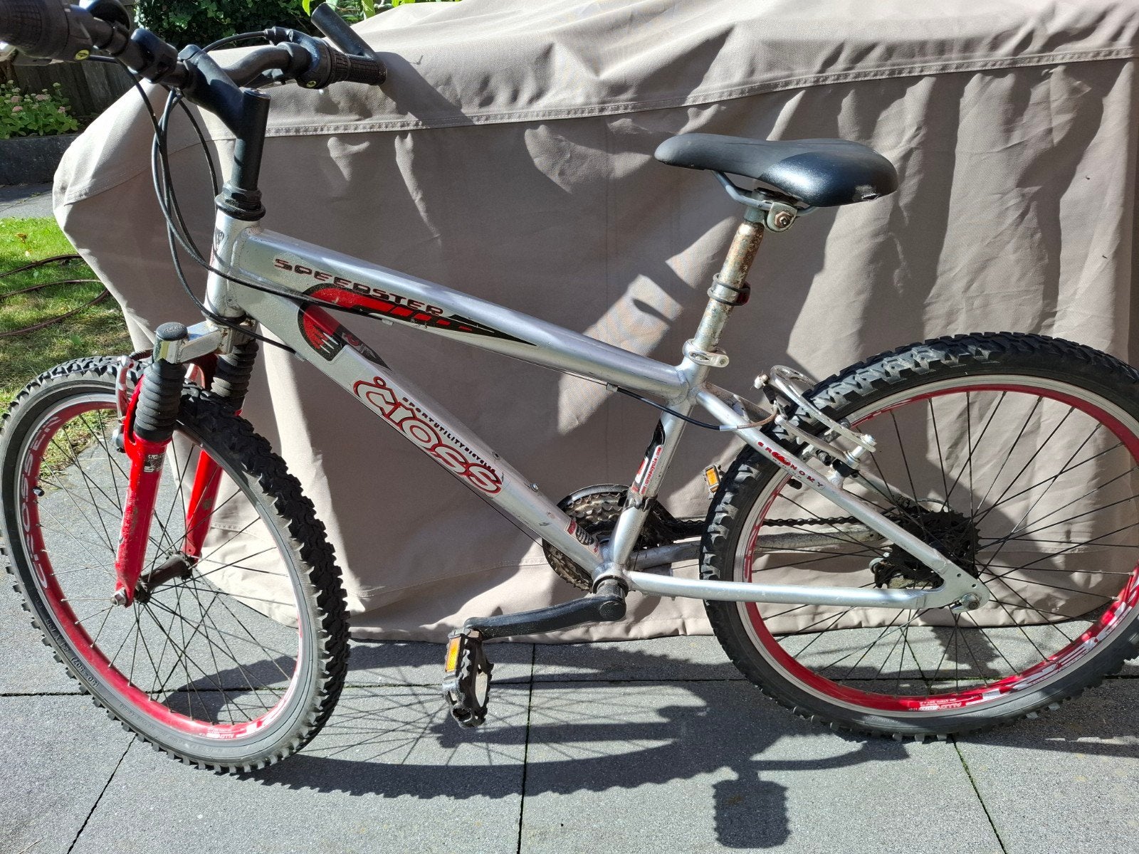 mountainbike speedster cross 24 inch, Gebruikt, Hardtail, Velgrem, Ophalen