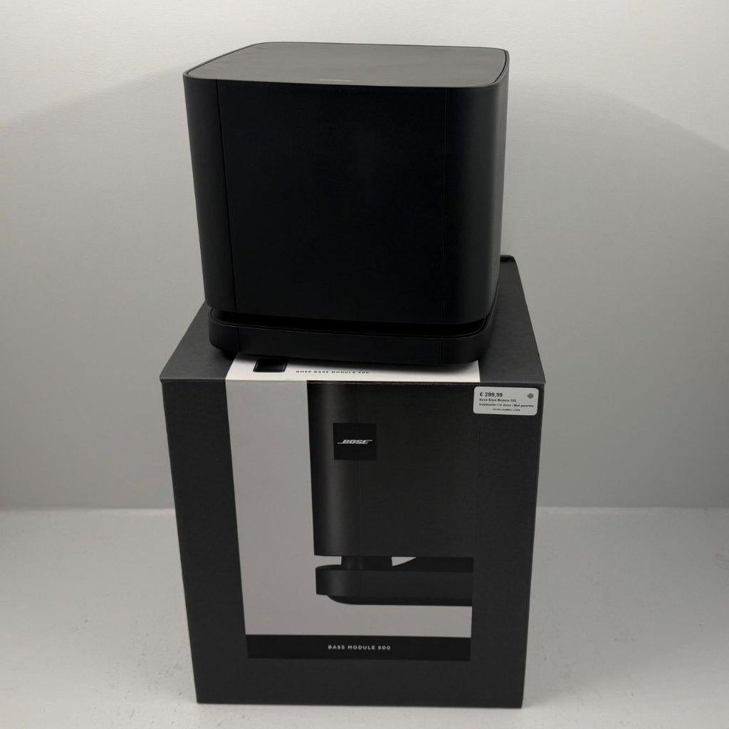 Bose Bass Module 500 Subwoofer | In doos | Met garantie, Bluetooth, Dordrecht@usedproducts.nl, Toulonselaan 72, Ophalen of Verzenden