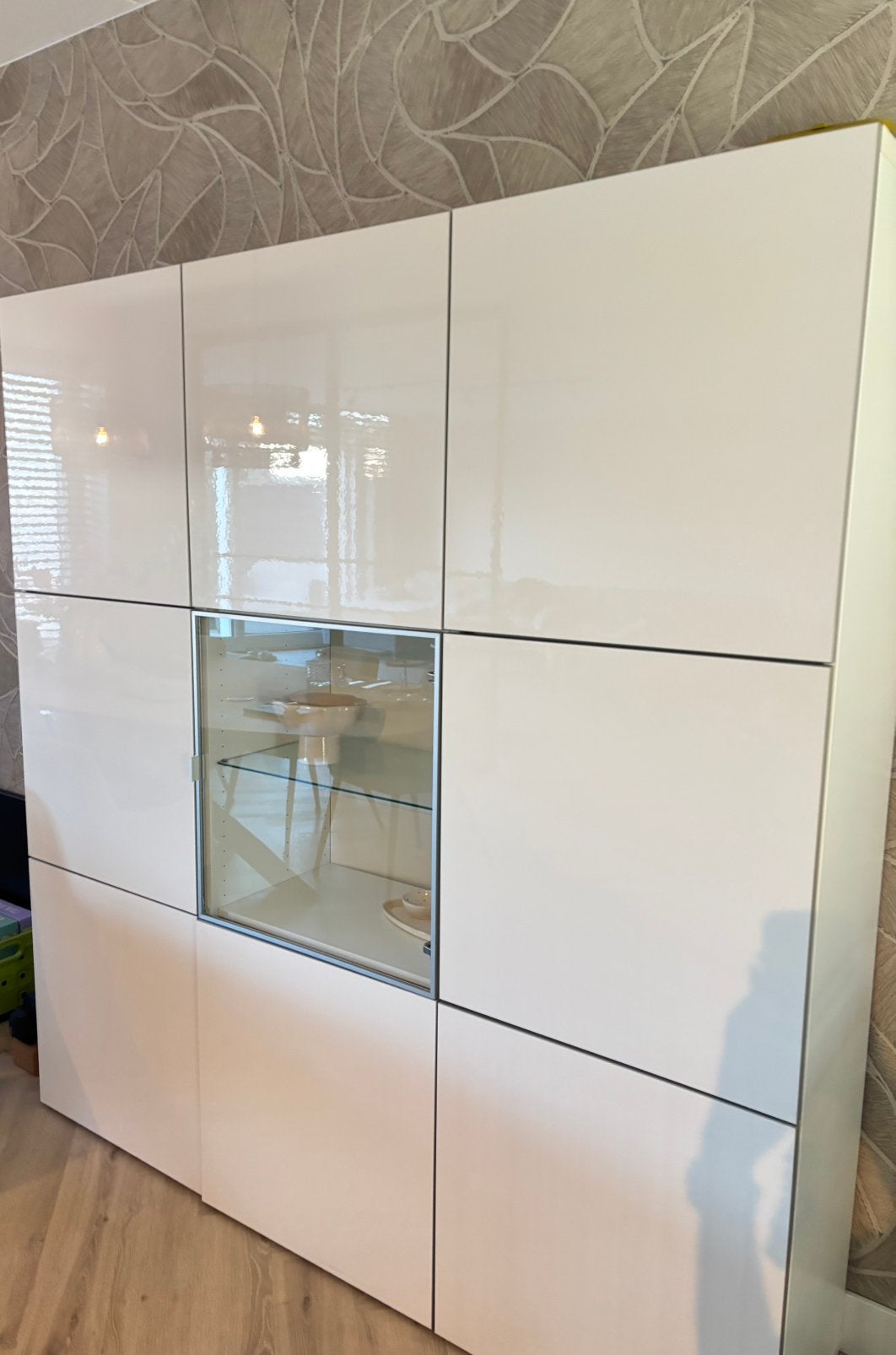 Ikea besta kast wit, Ophalen, Met deur(en), 150 tot 200 cm, Zo goed als nieuw
