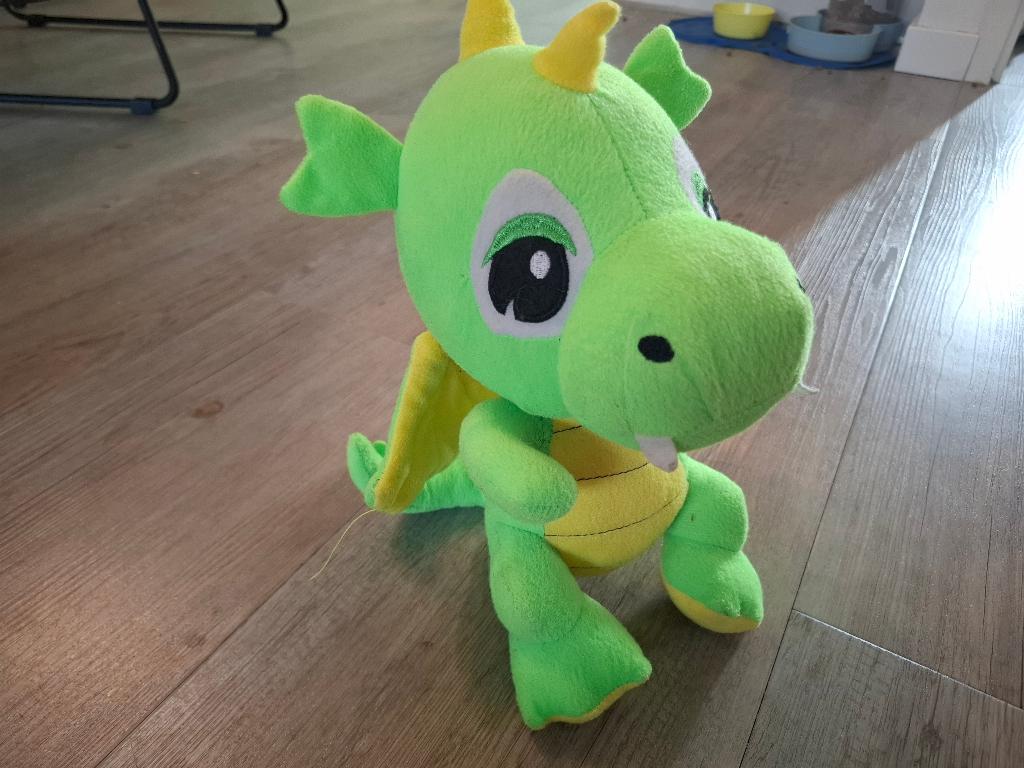 Knuffel - Draak 1, Ophalen of Verzenden, Gebruikt, Overige typen