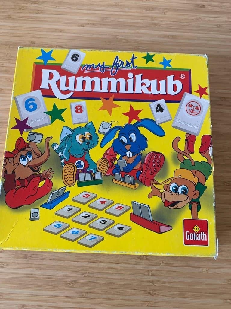 Rummikub - My First Rummikub (Goliath), Hobby en Vrije tijd, Gezelschapsspellen | Bordspellen, Drie of vier spelers, Ophalen of Verzenden