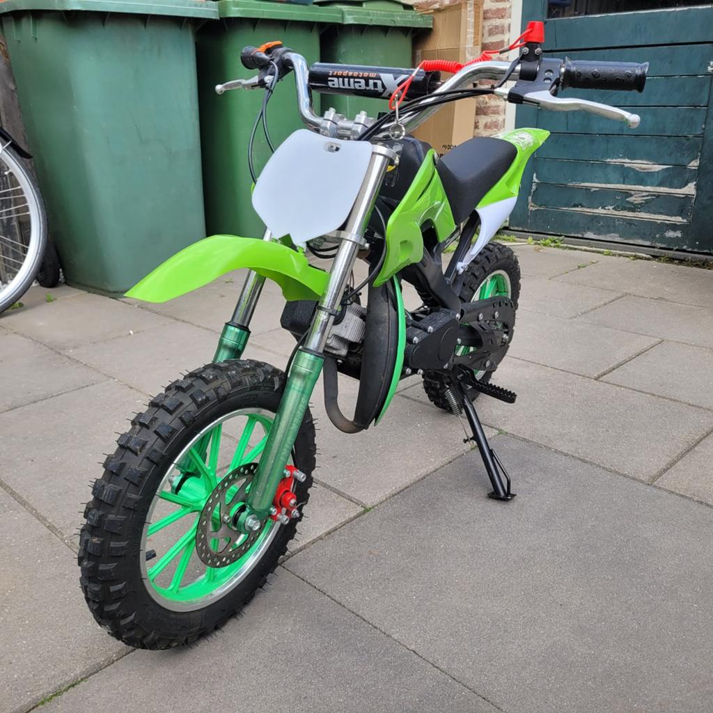 Pit bike, Fietsen en Brommers, Minibikes, Midibikes en Pitbikes, Ophalen, Gebruikt, Overige typen, 49 cc