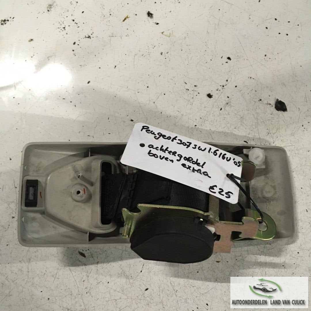 Peugeot 307 SW 2003 Gordel Boven achter