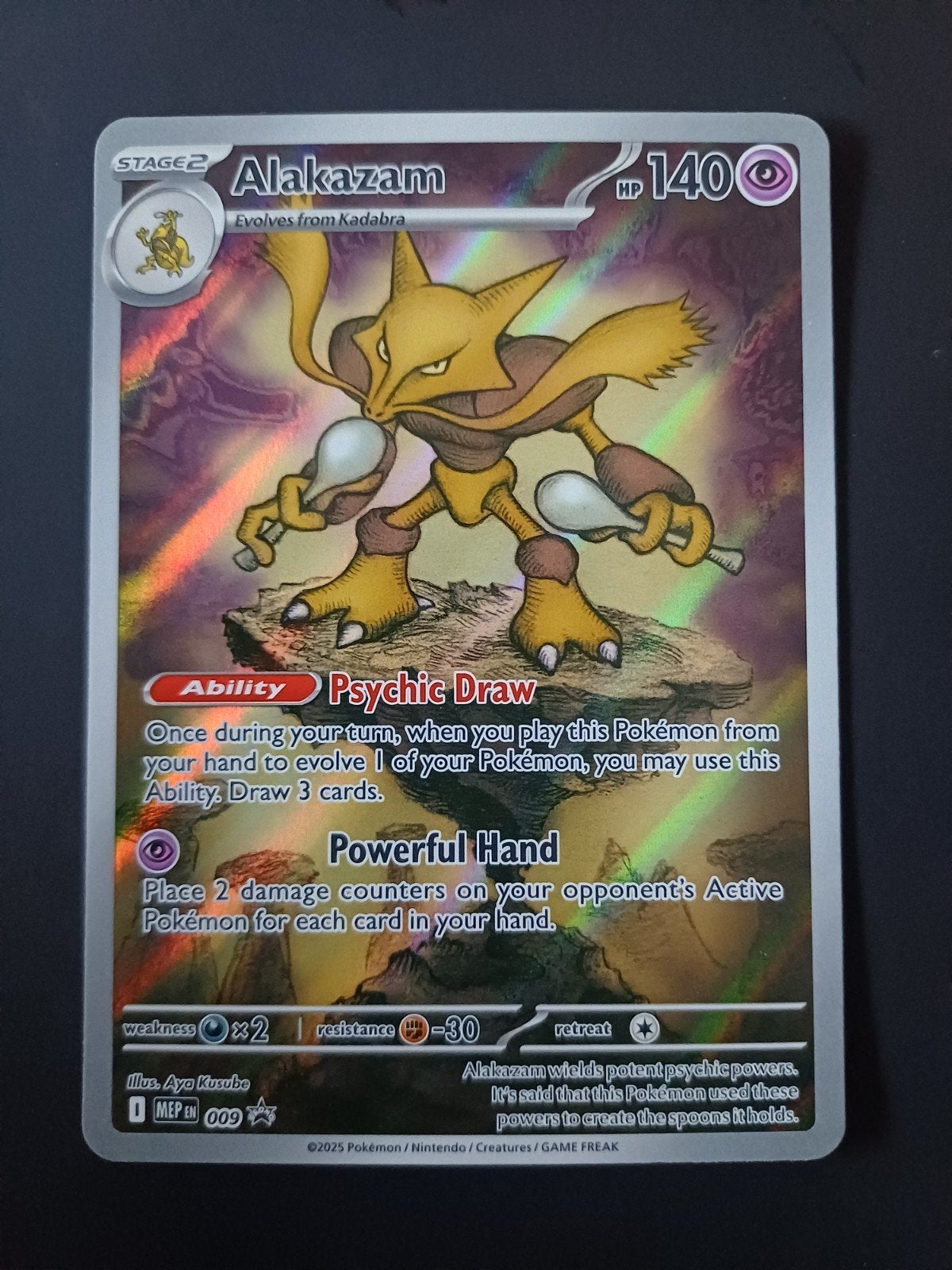 Alakazam (MEP 009)
MEP Black Star Promos, Ophalen of Verzenden