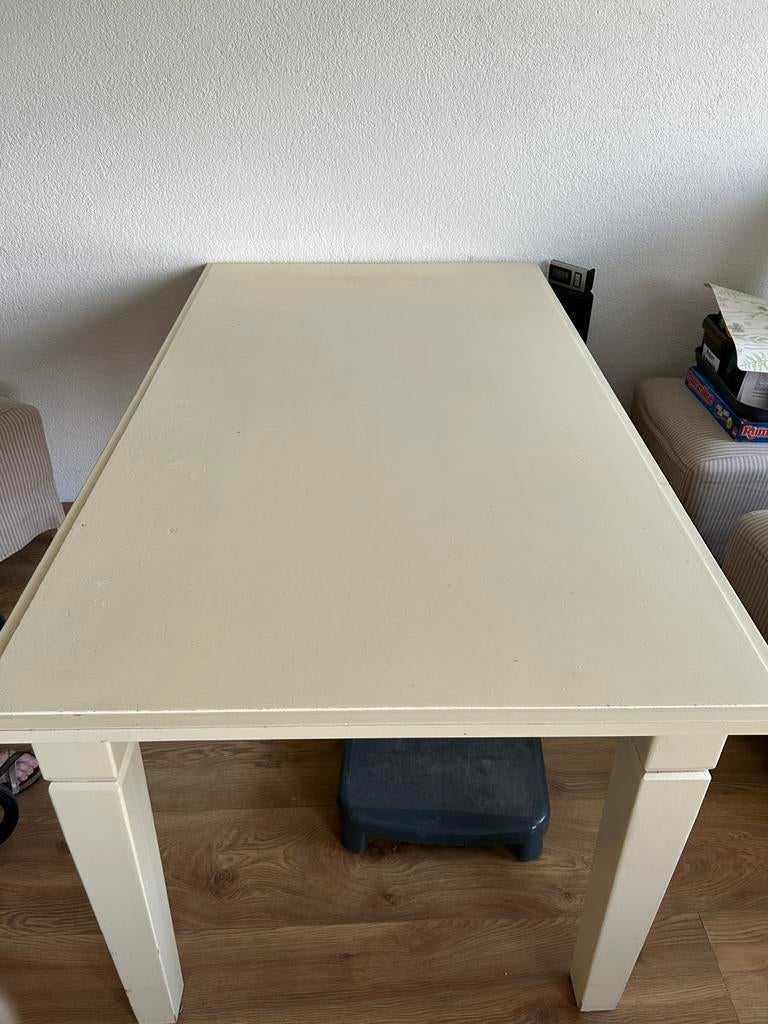 Eettafel, Huis en Inrichting, Tafels | Eettafels, Ophalen, Gebruikt, 50 tot 100 cm, 150 tot 200 cm