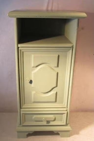 Kastje met deurtje en lade - 36x30x77, Huis en Inrichting, Ophalen of Verzenden, Zo goed als nieuw