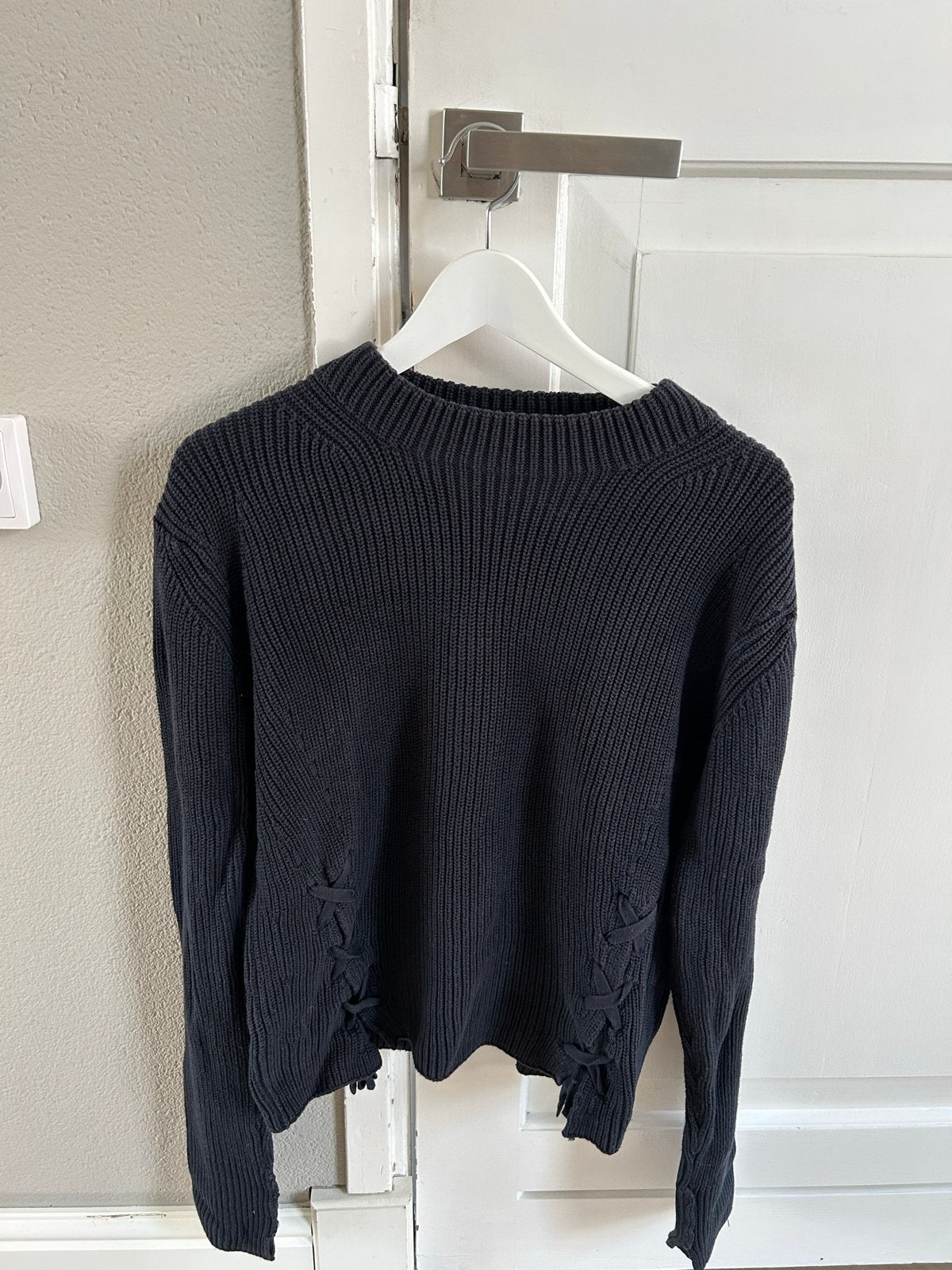 Hunkydory Stockholm donkerblauwe trui maat L, Ophalen of Verzenden, Zo goed als nieuw, Maat 42/44 (L), Blauw