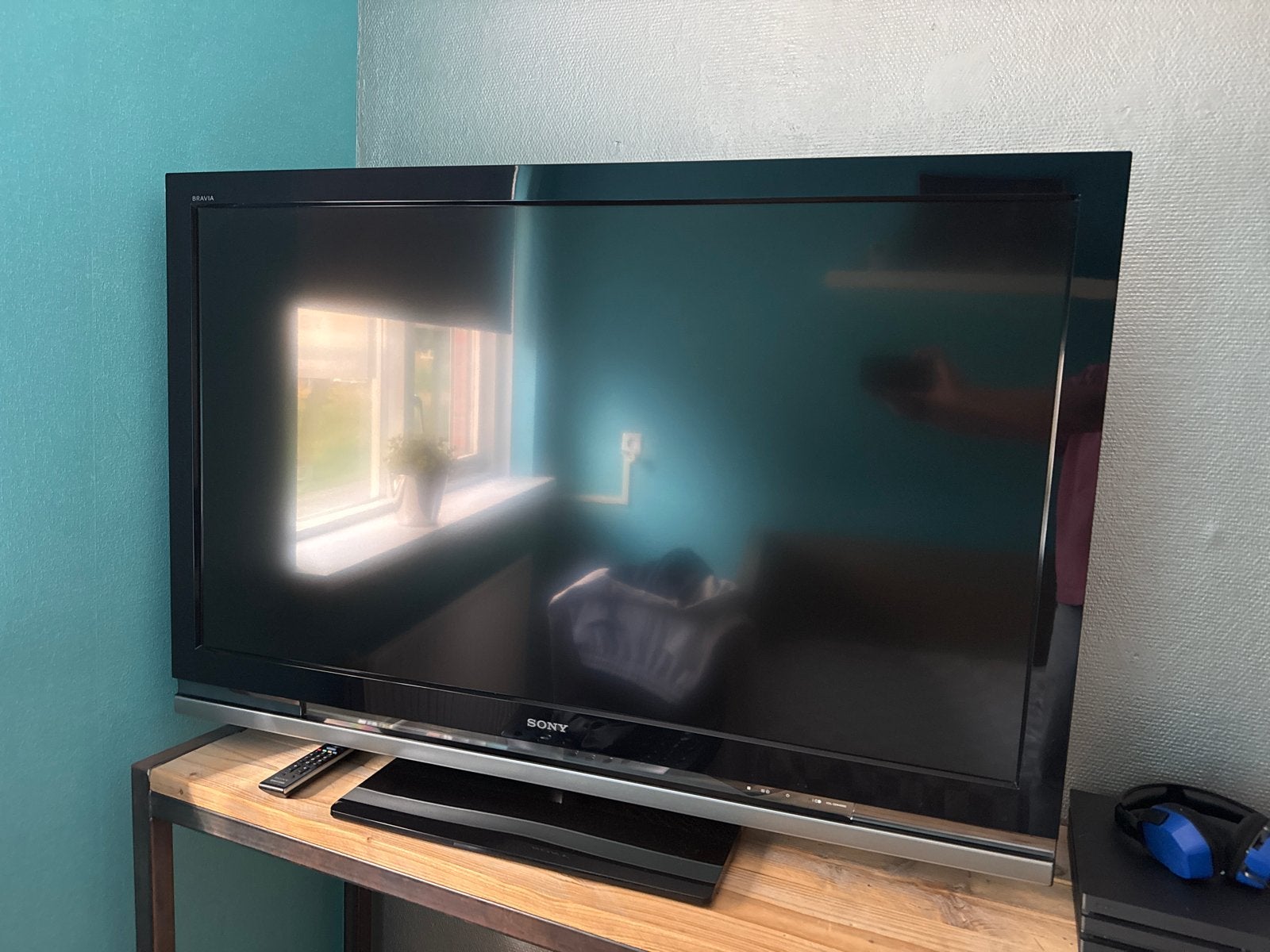 Sony Bravia KDL-52W4000 Full HD LCD TV, Gebruikt, 50 Hz, LCD, Ophalen of Verzenden