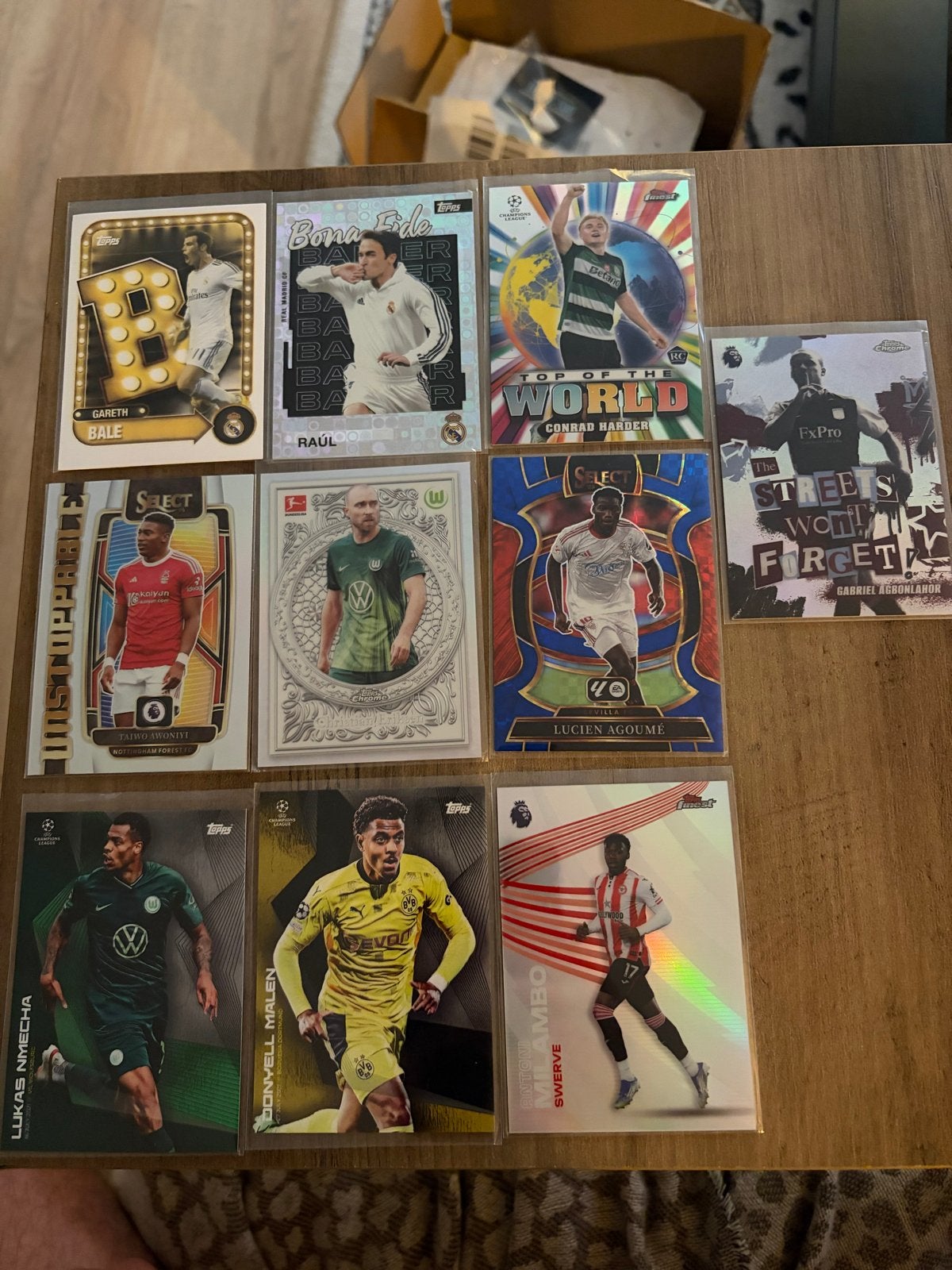 Voetbal Spelerskaarten Collectie - Topps & Panini, Ophalen of Verzenden, Gebruikt, Buitenlandse clubs, Spelerskaart