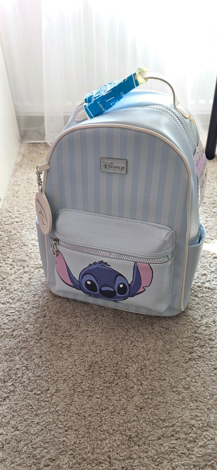 Disney Stitch Mini Rugzak - Nieuw met label, Sieraden, Tassen en Uiterlijk, Minder dan 30 cm, Disney of Dora, Nieuw, Ophalen of Verzenden