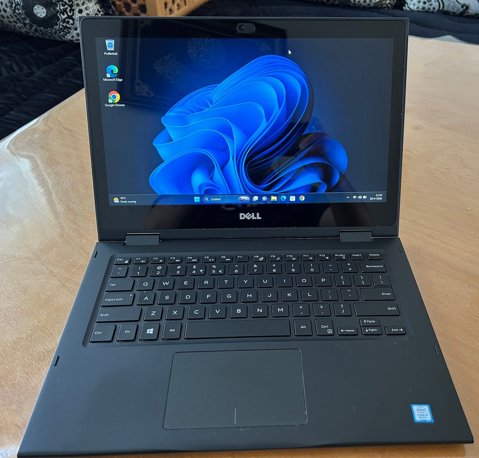 Super snel dell laptop 2 in 1 Touchscreen 12vb ddr/256gb ssd, Computers en Software, Windows Laptops, 2 tot 3 Ghz, 14 inch, Ophalen of Verzenden