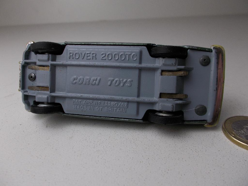 1968 Corgi Toys 275 ROVER 2000 TC I.g.st., Ophalen of Verzenden, Zo goed als nieuw, Auto, Corgi