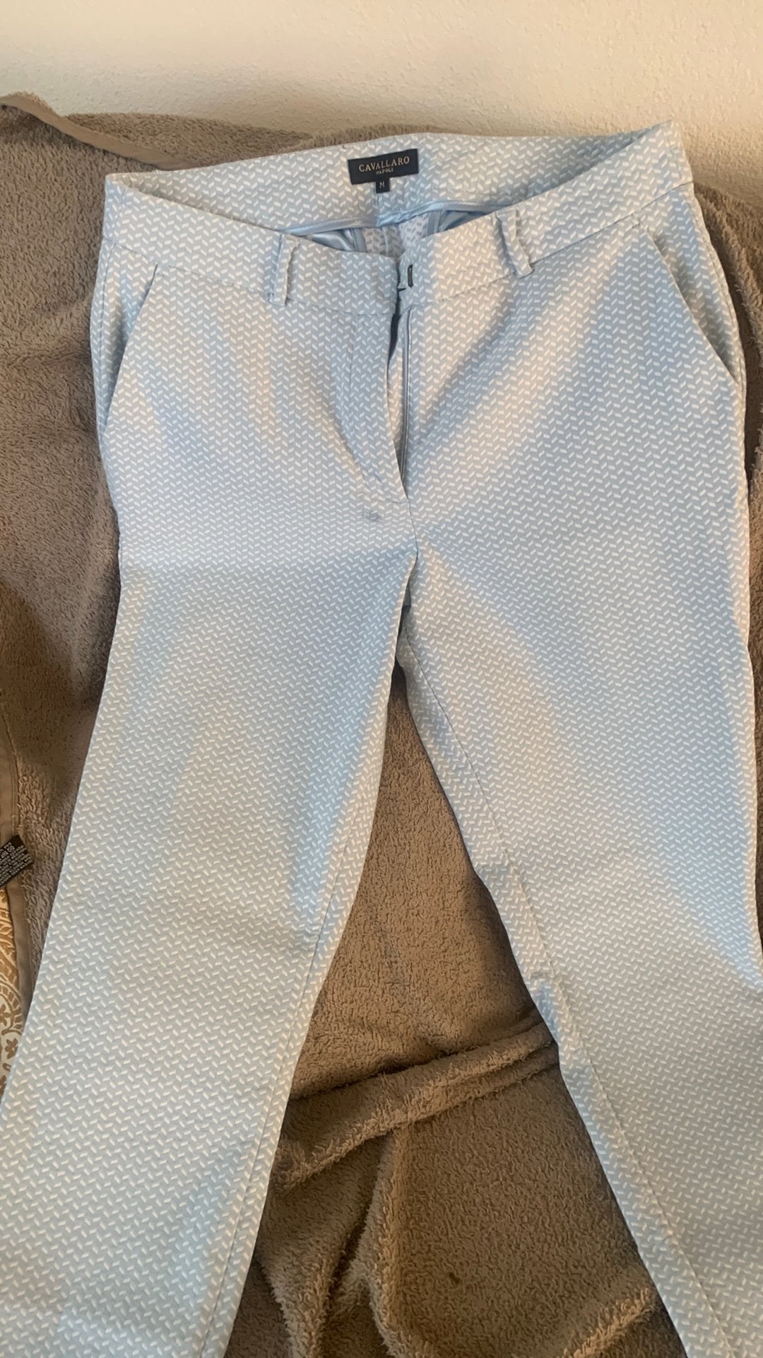 Dames pantalon Cavallaro napoli, Ophalen of Verzenden, Zo goed als nieuw, Blauw, Lang