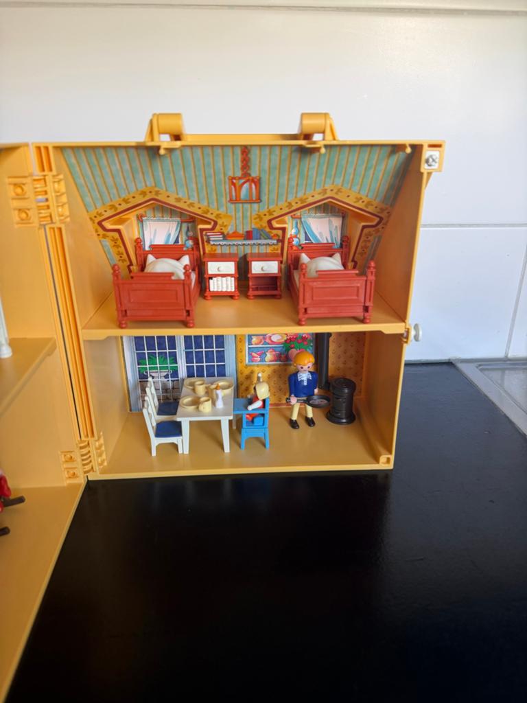 Playmobil Draagbaar Poppenhuis, Kinderen en Baby's, Speelgoed | Playmobil, Ophalen of Verzenden, Gebruikt, Complete set
