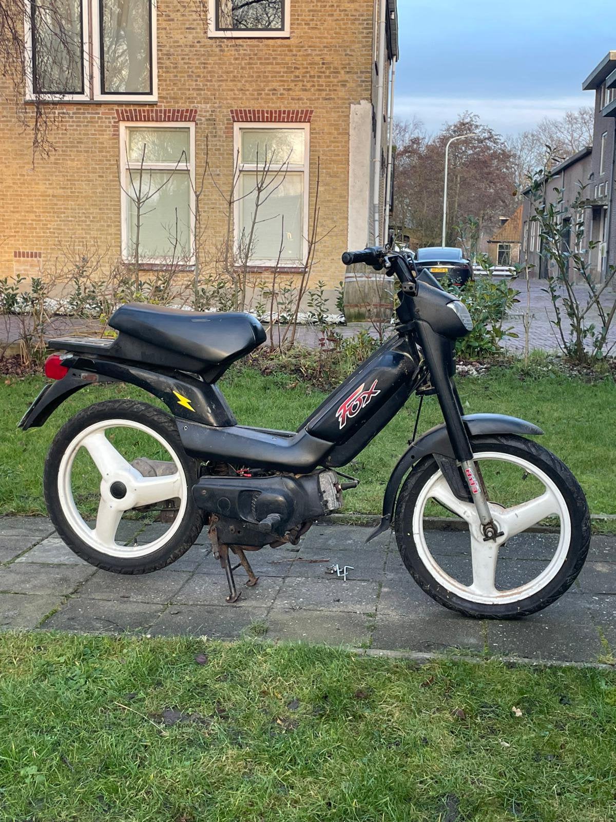 Peugeot Fox, Ophalen, Gebruikt, Tweetakt, Tomos